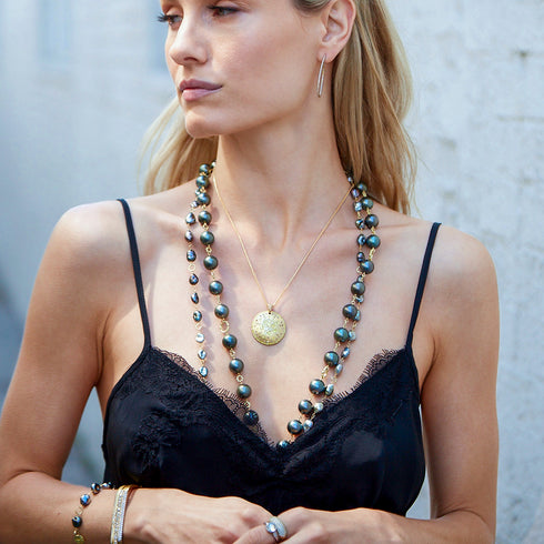 swap in for the shown shield<br>shop the look > sunburst and pearls <span class='visuallyhidden'>Call or text 323-404-2959 if you need shopping assistance.</span>